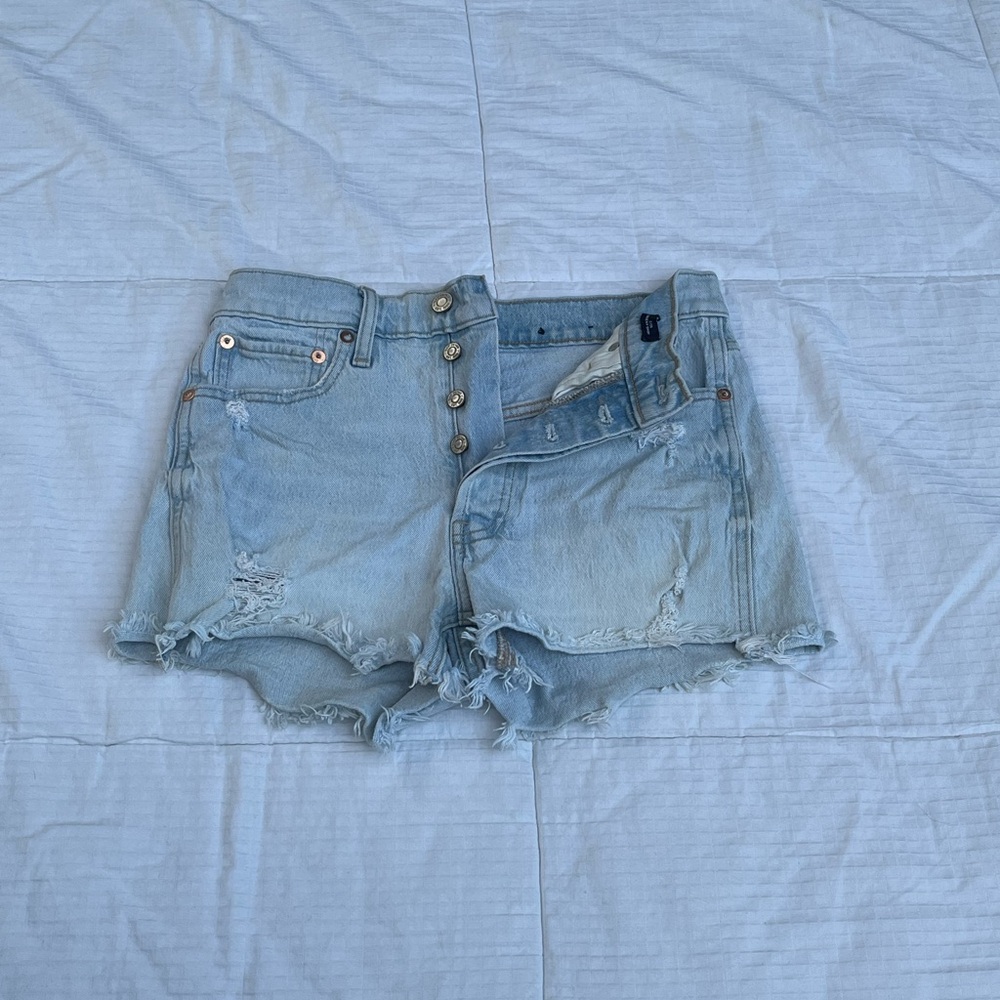 GAP Distressed Denim Shorts - Cheeky